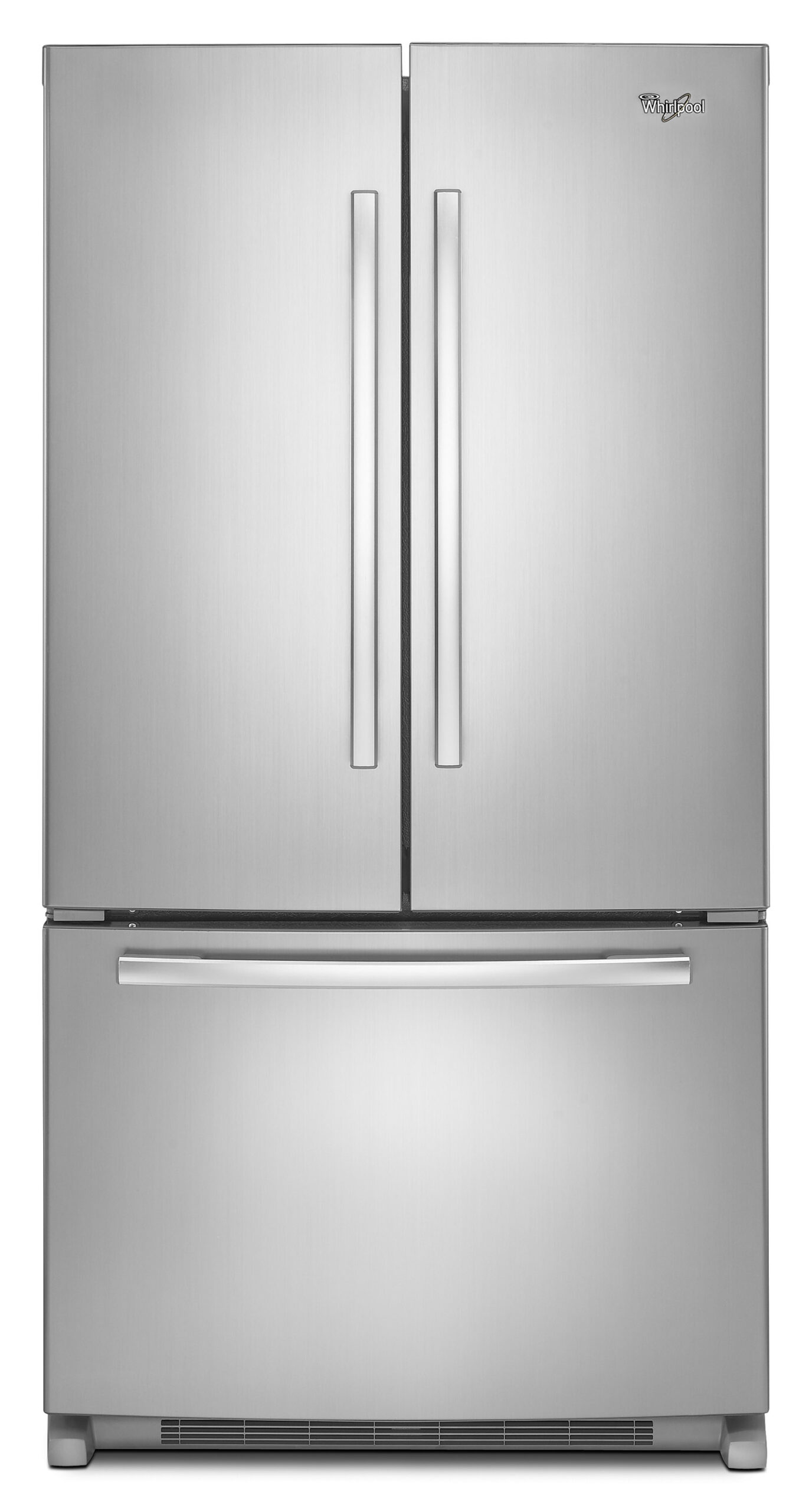 WRF535SWBM REFRIGERADOR PUERTAS FRANCESAS ACABADO ACERO INOXIDABLE CON 25p3 DE CAPACIDAD