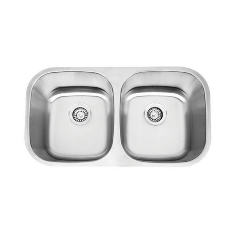 Eclipse kitchen double sink stainless steel M60218 El Tio Sam