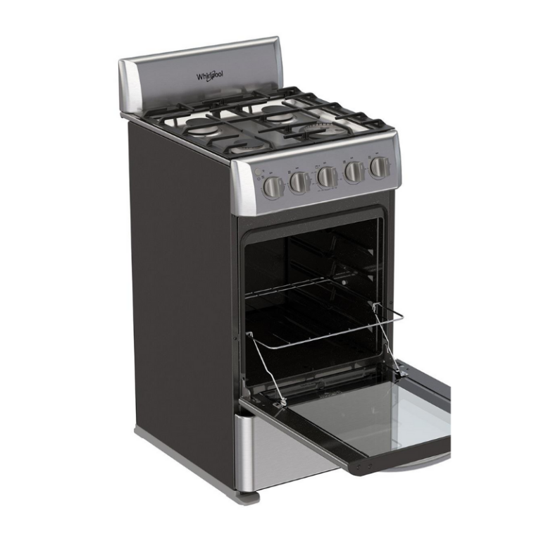 Gas stove Whirlpool 20″ Xpert flamma stainless steel WWR5000S Tio