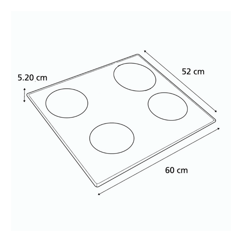 Electric Cooktop Mabe – PM6040EVN – El Tio Sam Puerto Vallarta – El Tío ...