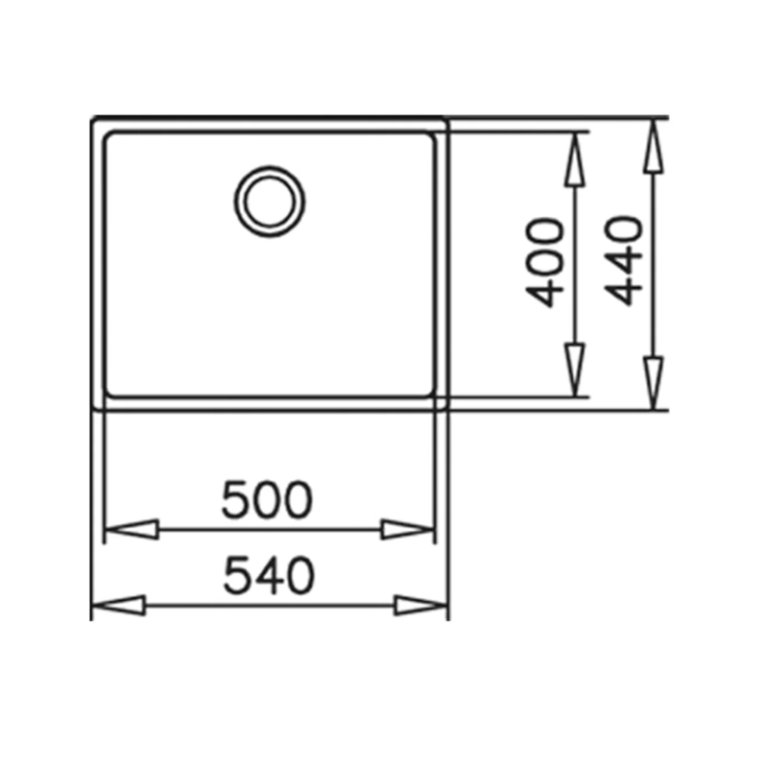Sink Dual Mount Teka BE LINEA RS15 50.40 M XP El Tio Sam Puerto