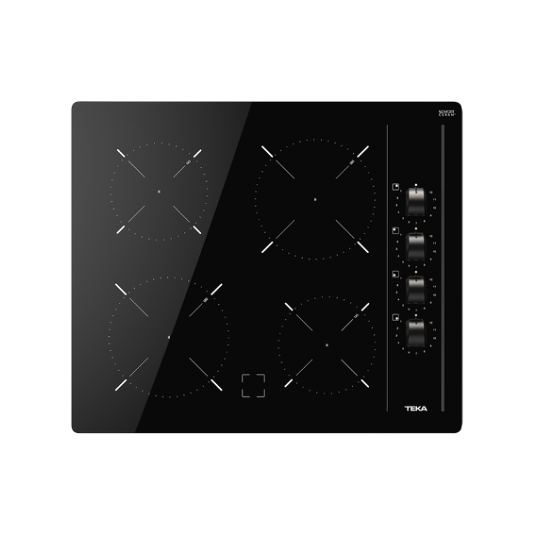Electric cooktop 4 Zones 220 v Teka TTC 64000 XFL BK El Tio Sam