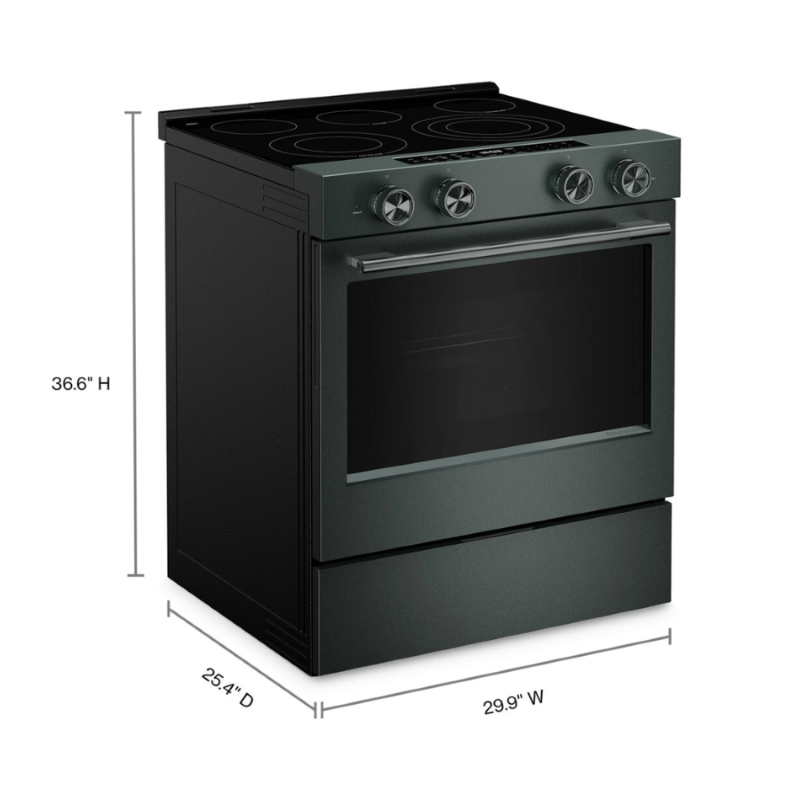 Estufa Eléctrica 30″ 5 Quemadores Horno 5.3 p³ Juniper KSES530SJP KitchenAid 5