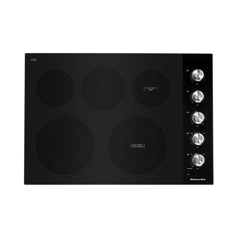 Parrilla Eléctrica 30″ 5 Quemadores Digital KCES550HBL KitchenAid