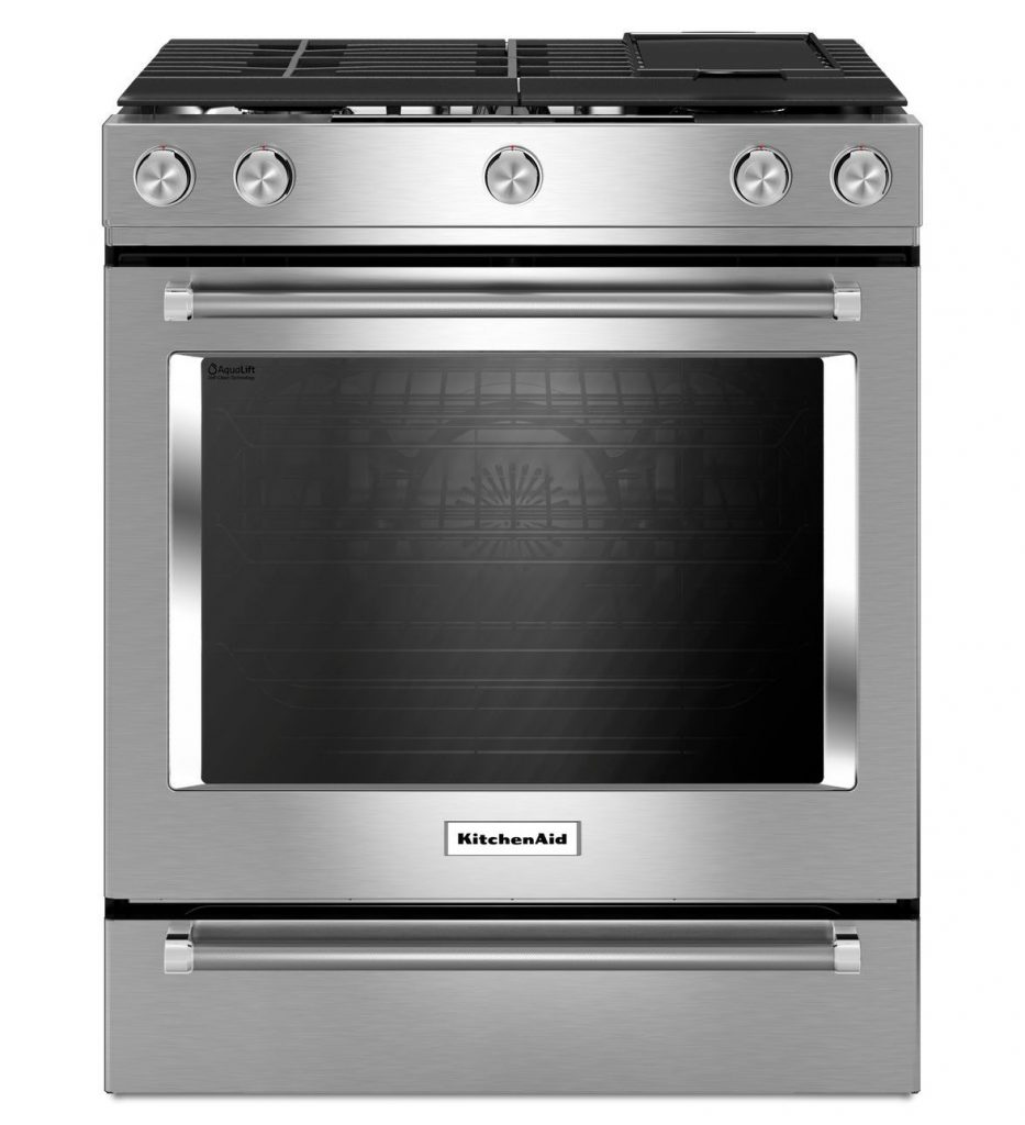 KITCHENAID ESTUFA GAS KSGB900ESS 30 PULGADAS - ACERO INOXIDABLE - GAS