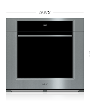 HORNO WOLF SENCILLO EMPOTRABLE TRANSICIONAL SERIE M DE 30" SO30TM/S/TH