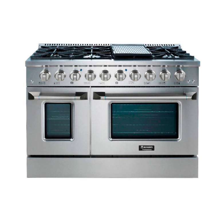 Estufa de piso 48" gas Tecnolam FGR488 Kitchen stove El Tio Sam