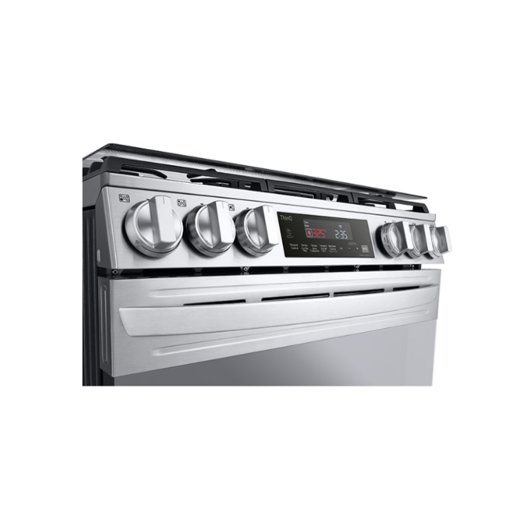 Estufa acero inoxidable con freidora de aire 5.8 p3 LG LRGL5845S