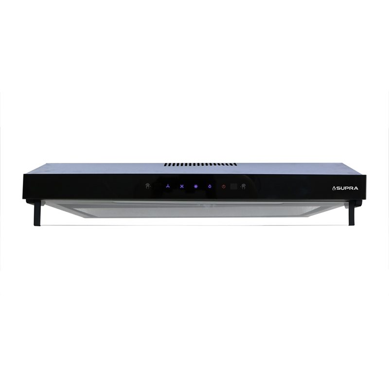 Campana Extractora de Pared Negro Mate con Sensor 60 cm - Nina 60 - Supra - El Tío Sam Puerto Vallarta