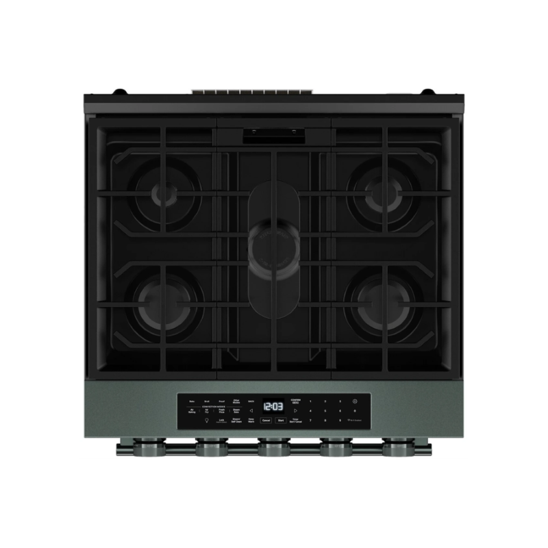 Estufa a Gas 30″ 5 Quemadores Horno 5.3 p³ Juniper KSGS530SJP KitchenAid 2