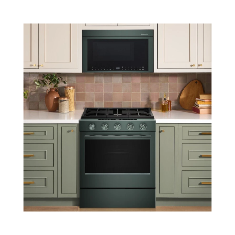 Estufa a Gas 30″ 5 Quemadores Horno 5.3 p³ Juniper KSGS530SJP KitchenAid 4