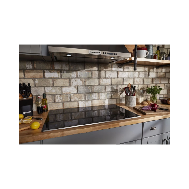 Parrilla Eléctrica Vitrocerámica 36" – 5 Quemadores con Control Táctil y Marco de Acero KCES956KSS - KitchenAid- Electric cooktop - El Tio Sam Puerto Vallarta - Imagen 2