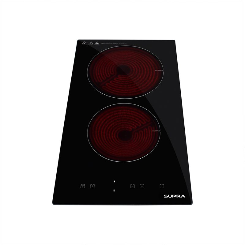 Parrilla Eléctrica Vitrocerámica 2 Quemadores 220V – Supra – VITRO2 – El Tío Sam Puerto Vallarta