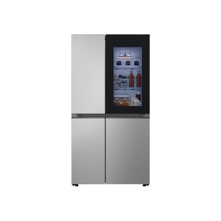 Refrigerador Side by Side 23 P³ Plata Platinum InstaView™ – LG – VS23QBP – El Tío Sam Puerto Vallarta