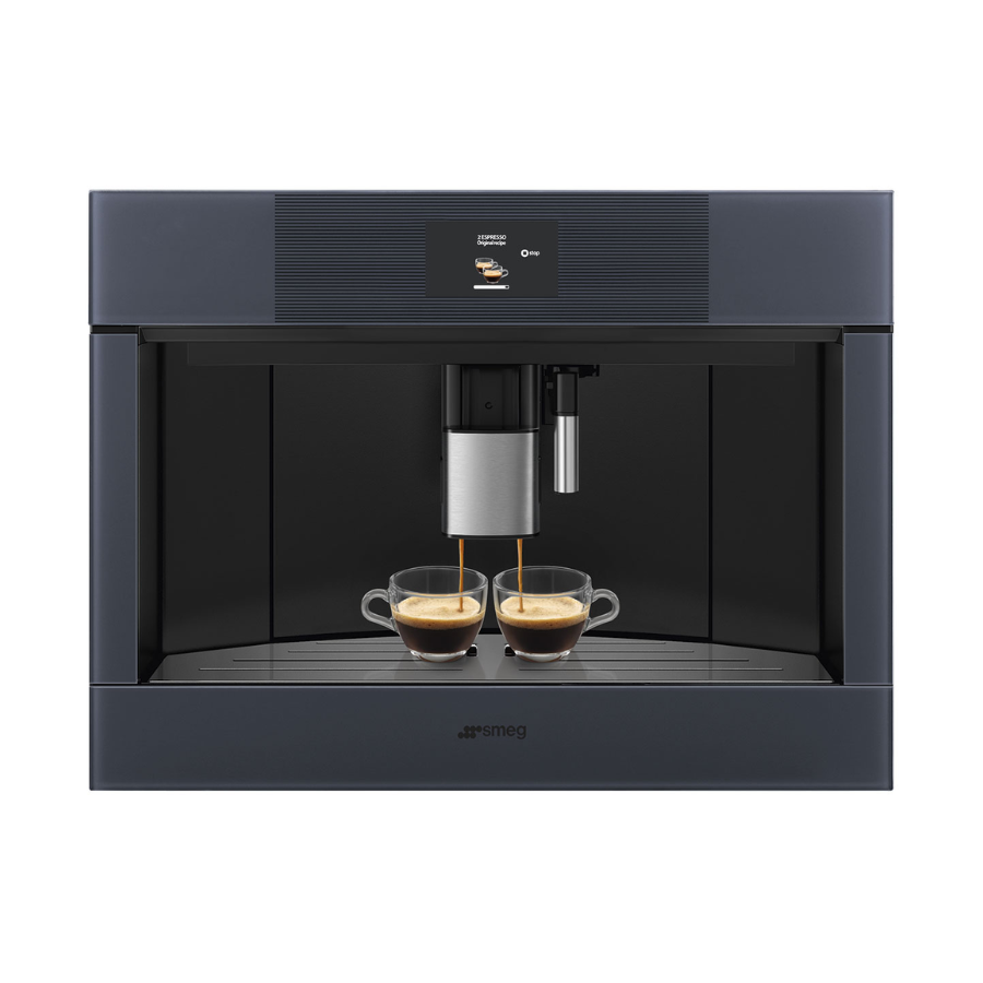Cafetera Empotrable 60 x 45 cm Gris Neptune – SMEG – CMS4104G – El Tío Sam Puerto Vallarta - Imagen 2