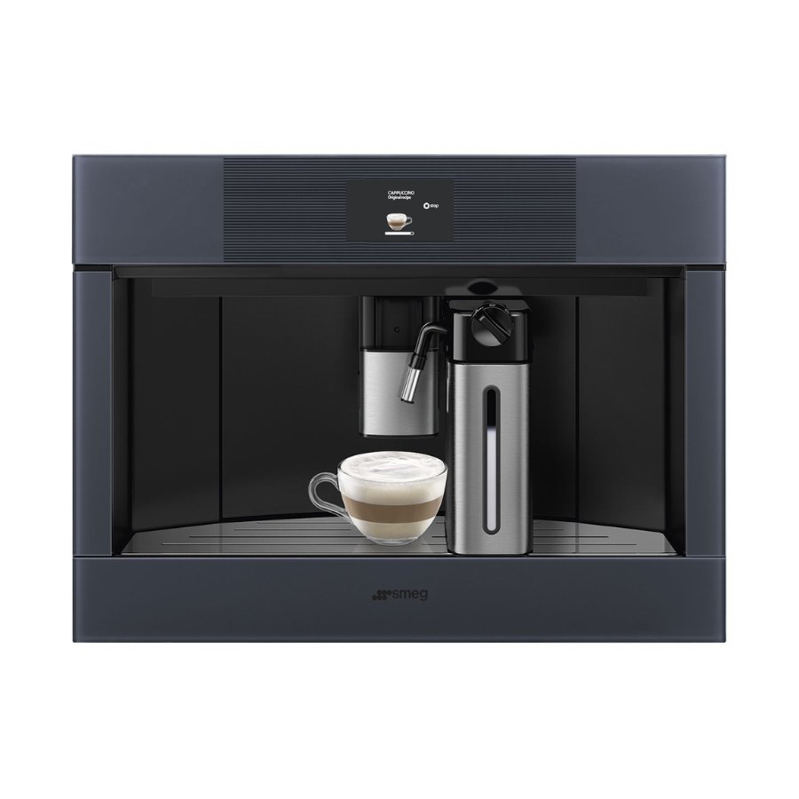 Cafetera Empotrable 60 x 45 cm Gris Neptune – SMEG – CMS4104G – El Tío Sam Puerto Vallarta - Imagen 4