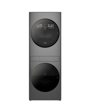 Torre de Lavado 13 kg + 12 kg Gris Oscuro – Whirlpool – 7MWFH5424SJ – El Tío Sam Puerto Vallarta