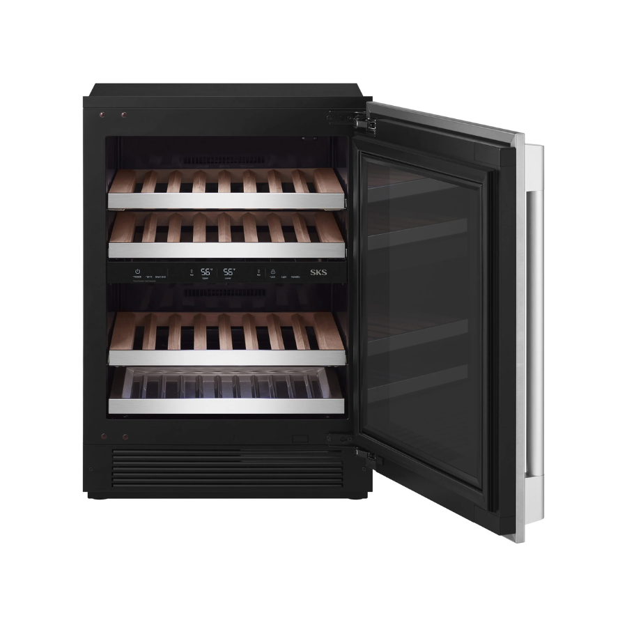 Cava de Vinos 24" Panelable para 41 Botellas – SKS – SKSUW2401P – El Tío Sam Puerto Vallarta - Imagen 2