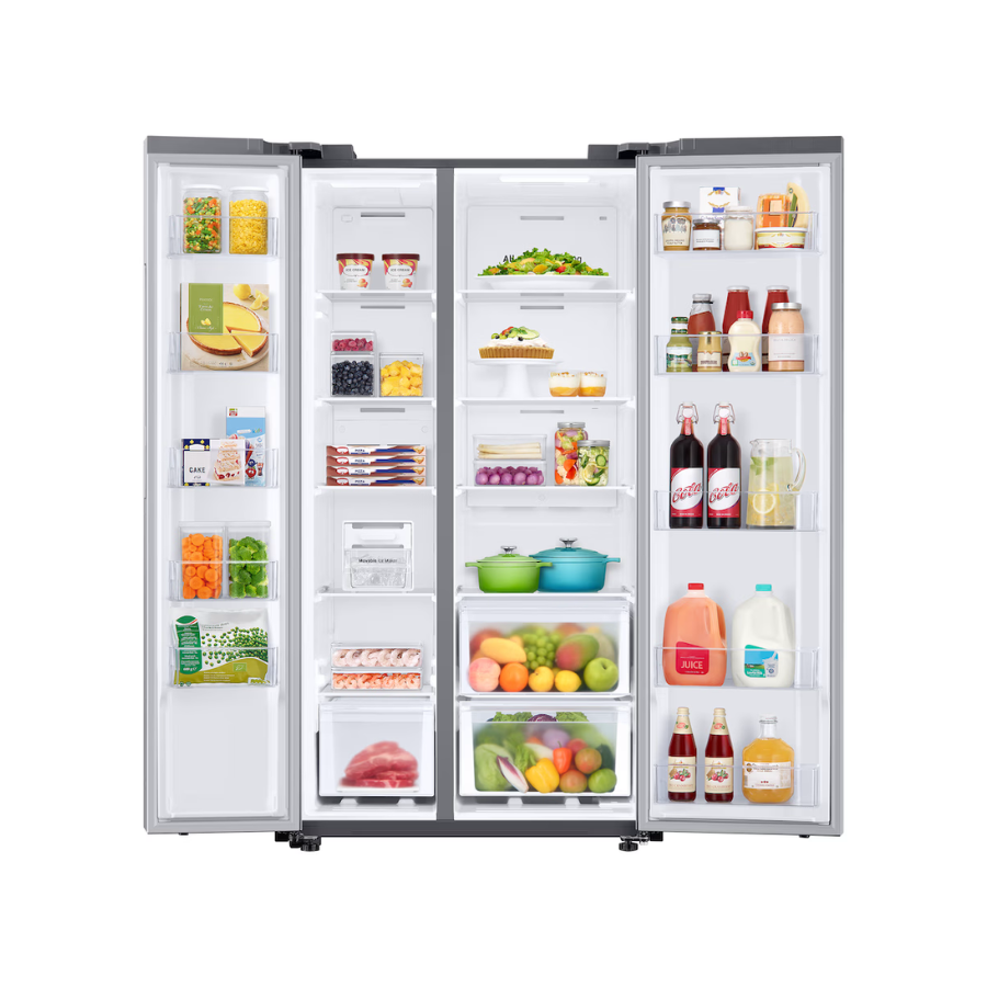 Refrigerador Side by Side 23 P³ Plata – Samsung – RS23T5B00S9/EM – El Tío Sam Puerto Vallarta - Imagen 4