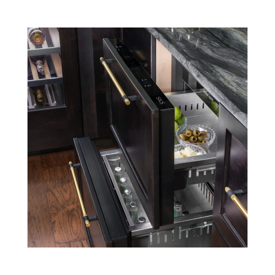 Cajones Refrigerador/Congelador Convertibles 24" Panelables – SKS – SKSUD2402P – El Tío Sam Puerto Vallarta - Imagen 5