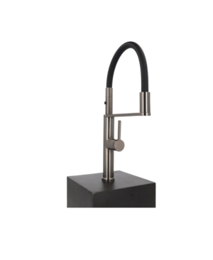 Mezcladora Monomando Reversible de Cuello Flexible Black Gun – KELE – KSS2201-BG – El Tío Sam Puerto Vallarta