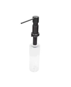 Dosificador de Jabón Líquido Black Gun con Botella Plástica – KELE – KSS0021-BG – El Tío Sam Puerto Vallarta