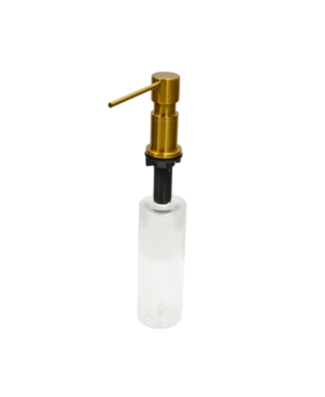 Dosificador de Jabón Líquido Dorado con Botella Plástica – KELE – KSS0021-GD – El Tío Sam Puerto Vallarta