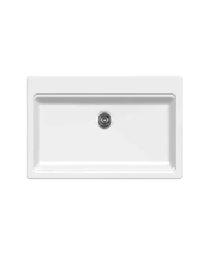 Tarja de Cuarzo Blanca con Accesorios – KELE – KQSB3322A-WH – El Tío Sam Puerto Vallarta
