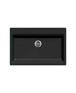 Tarja de Cuarzo Negra con Accesorios – KELE – KQSB3322A-BL – El Tío Sam Puerto Vallarta