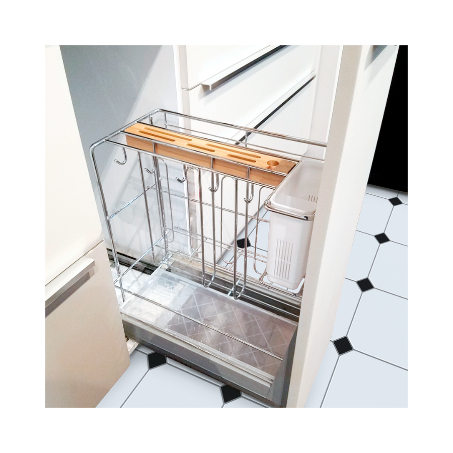 Canastilla Organizadora Múltiple para Gabinete de 30 cm – KELE – KAB6030 – El Tío Sam Puerto Vallarta - Imagen 2