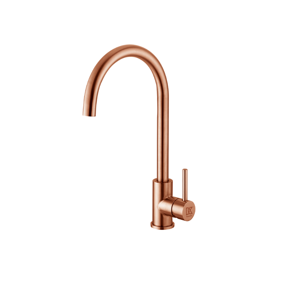 Combo de Tarja de Cuarzo KQSS2522A con Grifería Rose Gold y Accesorios – KELE – MASTER COMBO 9 – El Tío Sam Puerto Vallarta - Imagen 3