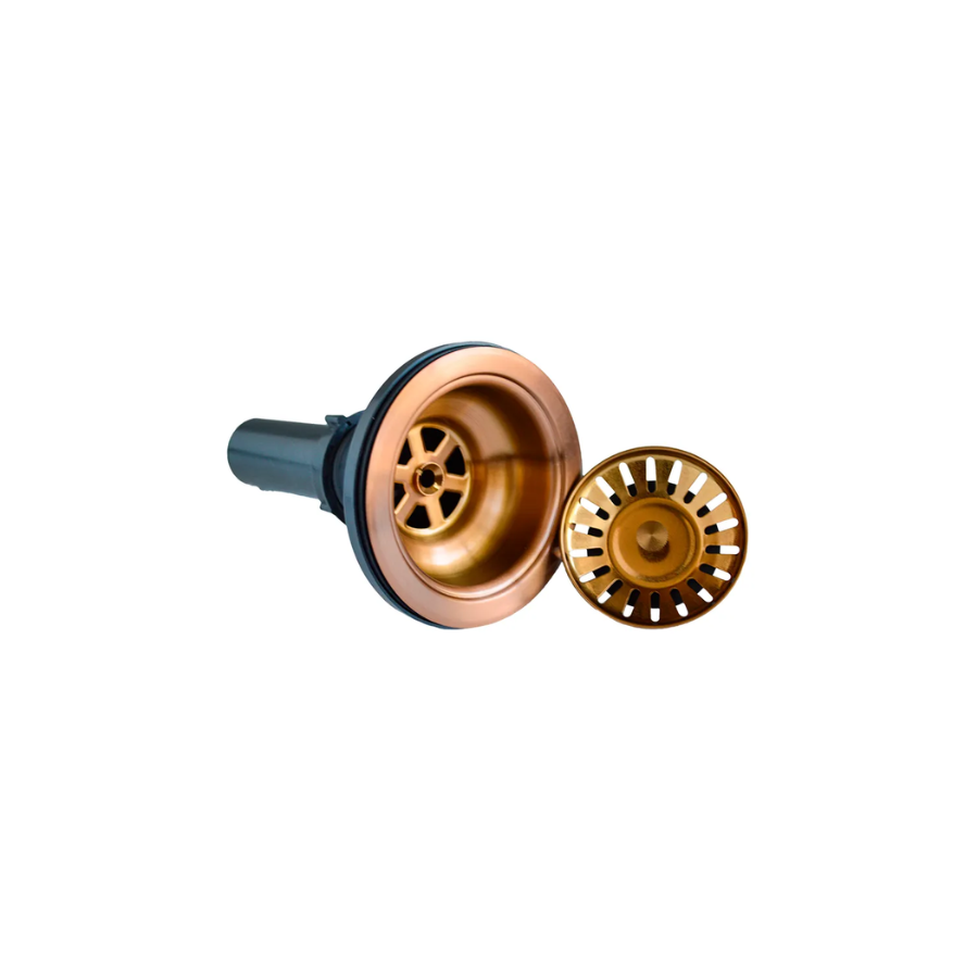 Combo de Tarja de Cuarzo KQSS2522A con Grifería Rose Gold y Accesorios – KELE – MASTER COMBO 9 – El Tío Sam Puerto Vallarta - Imagen 4